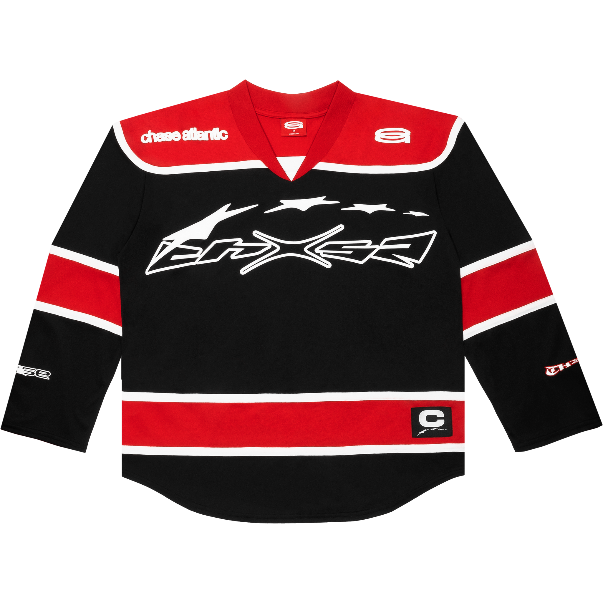 Game Smile Hockey Jersey Shirt (Black)